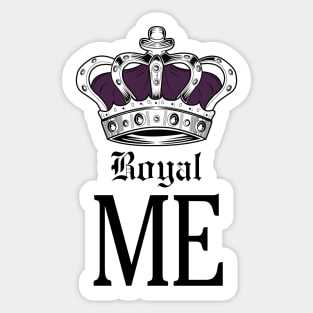 Royal Me - Purple Sticker